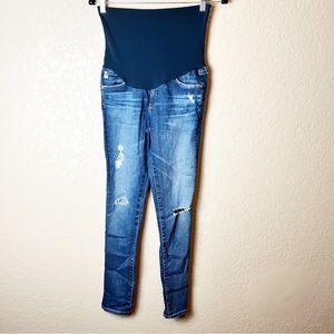 Adriano Goldschmied P Collection maternity distressed jeans